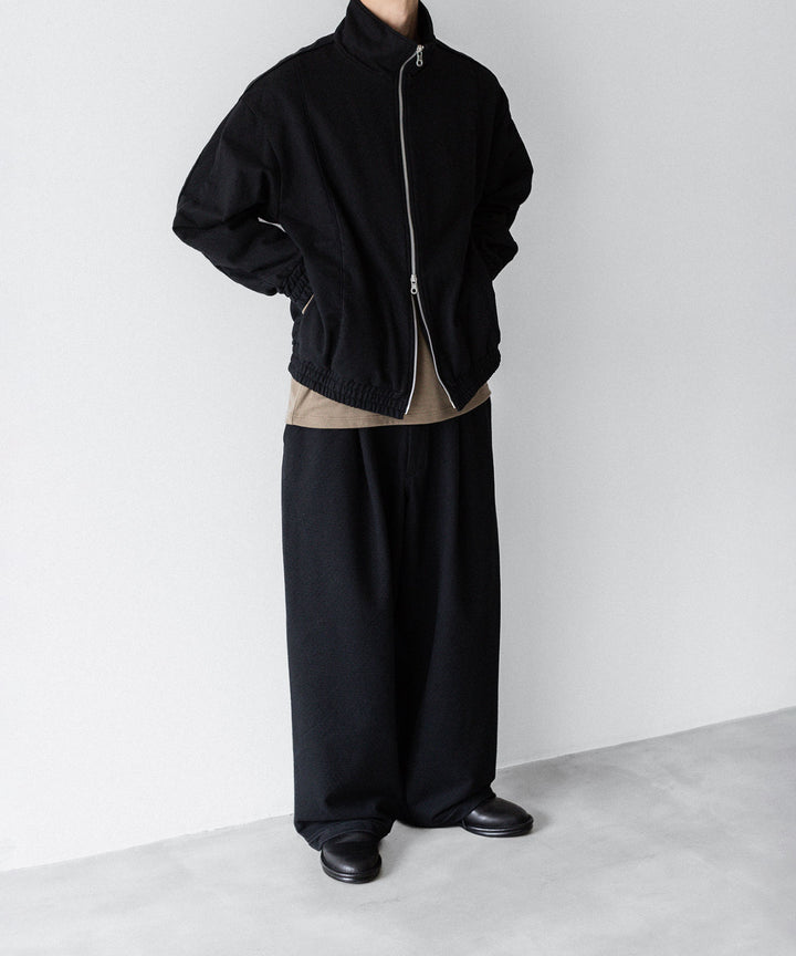 KANEMASA PHIL. カネマサフィル 36G NEEDLE PUNCH PIPING BLOUSONのBLACK 公式通販サイトsession福岡セレクトショップ 