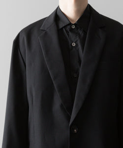 ssstein(シュタイン)の24AWコレクション OVERSIZED SINGLE BREASTED JACKET - BLACK 公式通販サイトsession福岡セレクトショップ