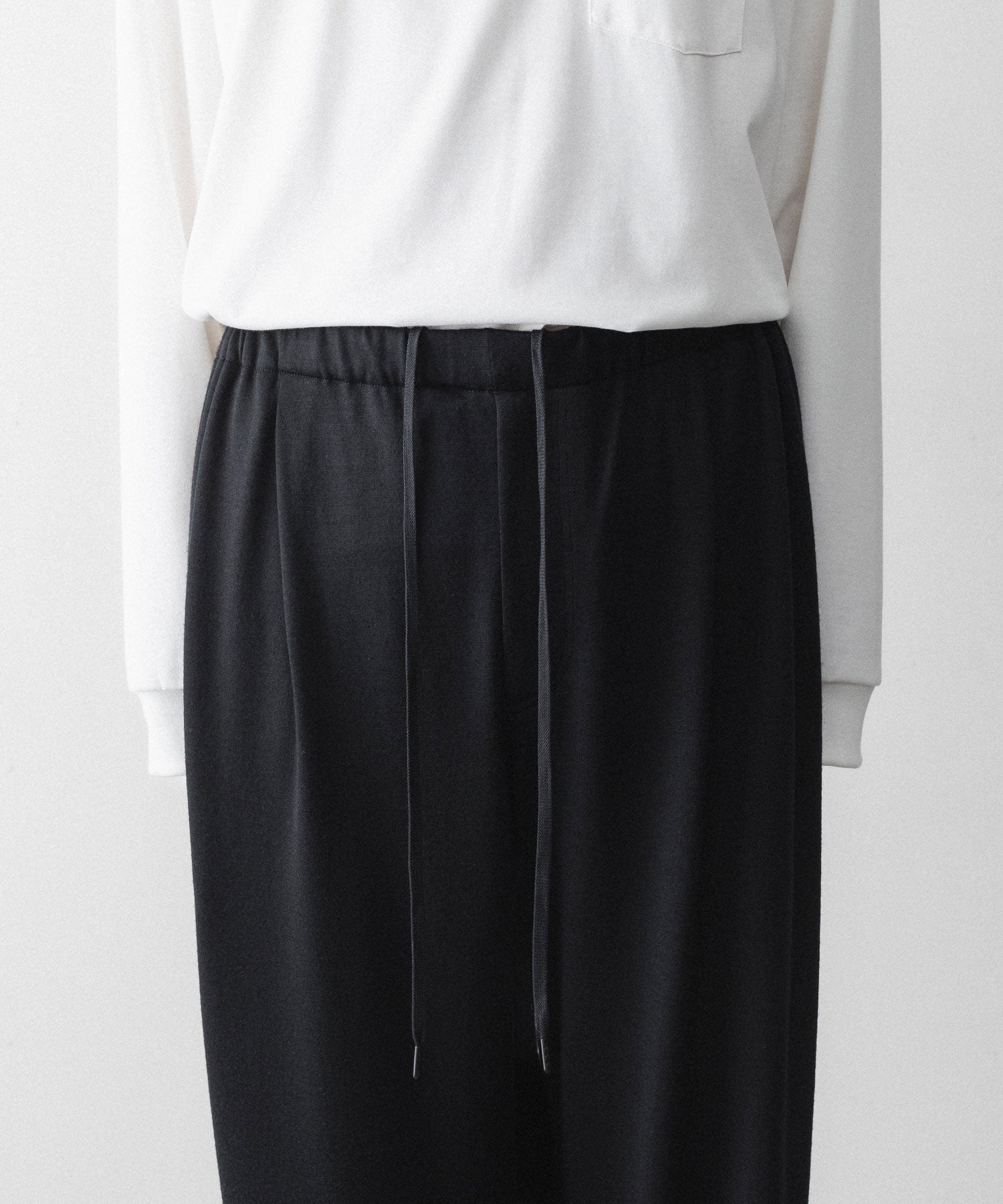 ssstein / シュタイン】WIDE TAPERED PANTS - BLACK | 公式通販サイト