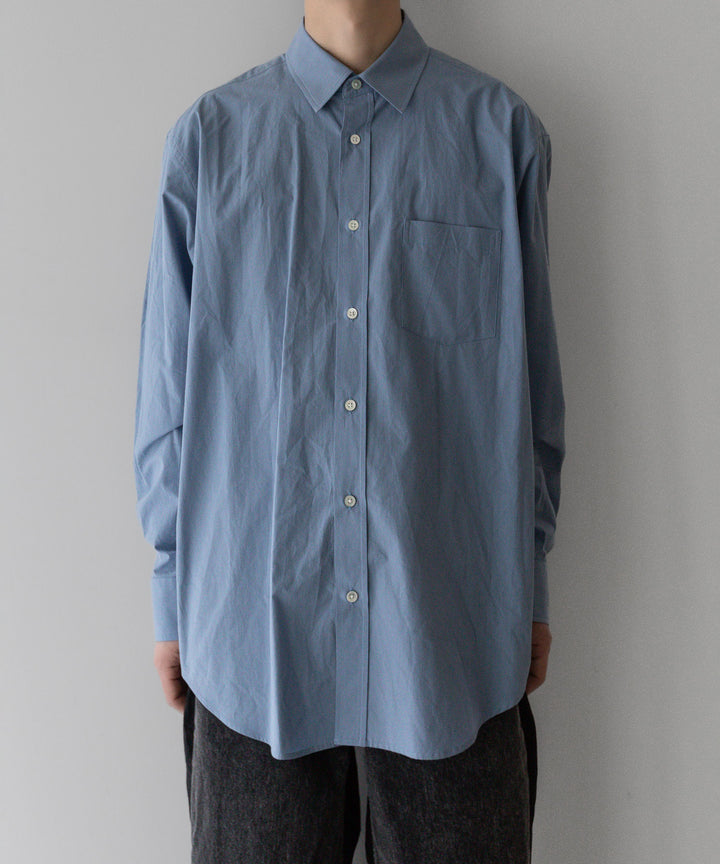 stein(シュタイン)の24SSコレクションOVERSIZED STANDARD SHIRTのBLUE