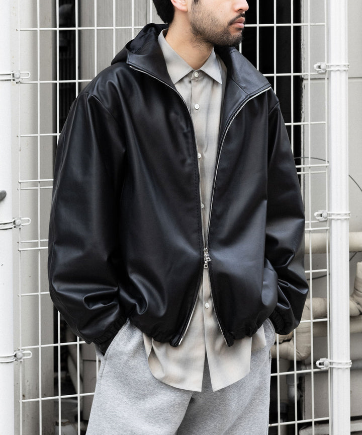 ssstein(シュタイン)のLEATHER HOODED SHORT JACKET - BLACKの公式通販サイトsession福岡セレクトショップ