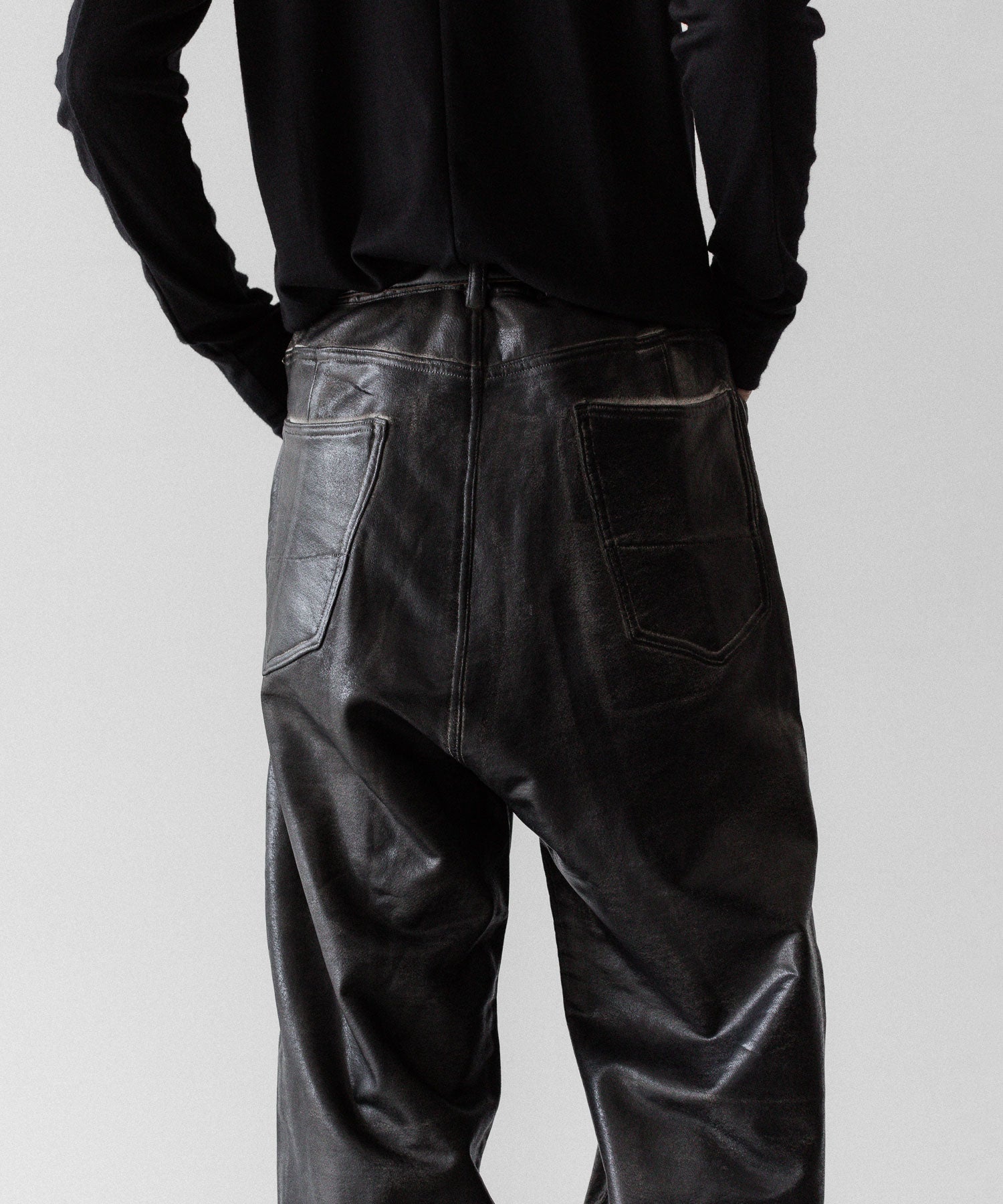 SUBLATIONS サブレーションズのCRACKING COATED WIDE PANTSのWHITE BASE 公式通販サイトsession福岡セレクトショップ