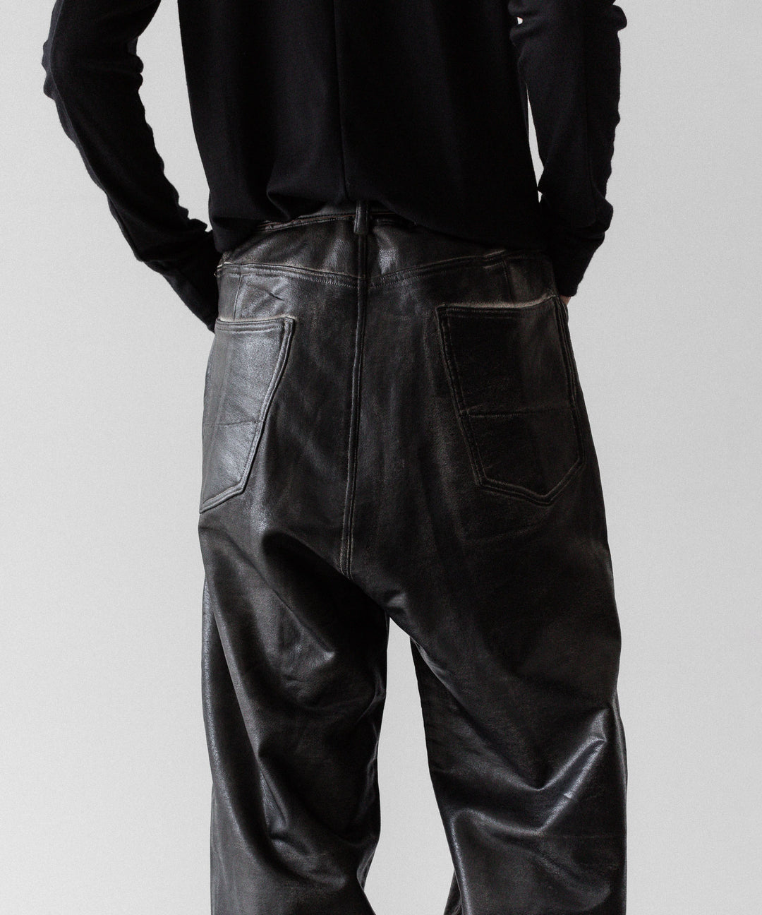 SUBLATIONS サブレーションズのCRACKING COATED WIDE PANTSのWHITE BASE 公式通販サイトsession福岡セレクトショップ