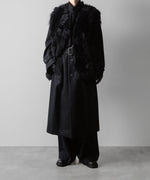 画像をギャラリービューアに読み込む, ssstein(シュタイン)の24AWコレクション LAY CHESTER COAT - BLACK 公式通販サイトsession福岡セレクトショップ
