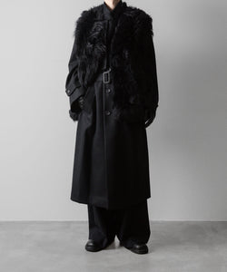 ssstein(シュタイン)の24AWコレクション LAY CHESTER COAT - BLACK 公式通販サイトsession福岡セレクトショップ