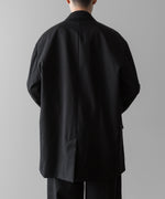 画像をギャラリービューアに読み込む, ssstein(シュタイン)の24AWコレクション OVERSIZED SINGLE BREASTED JACKET - BLACK 公式通販サイトsession福岡セレクトショップ
