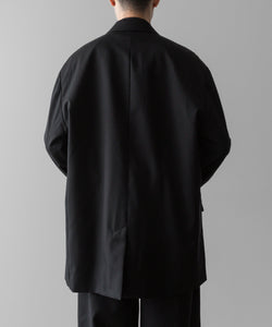 ssstein(シュタイン)の24AWコレクション OVERSIZED SINGLE BREASTED JACKET - BLACK 公式通販サイトsession福岡セレクトショップ