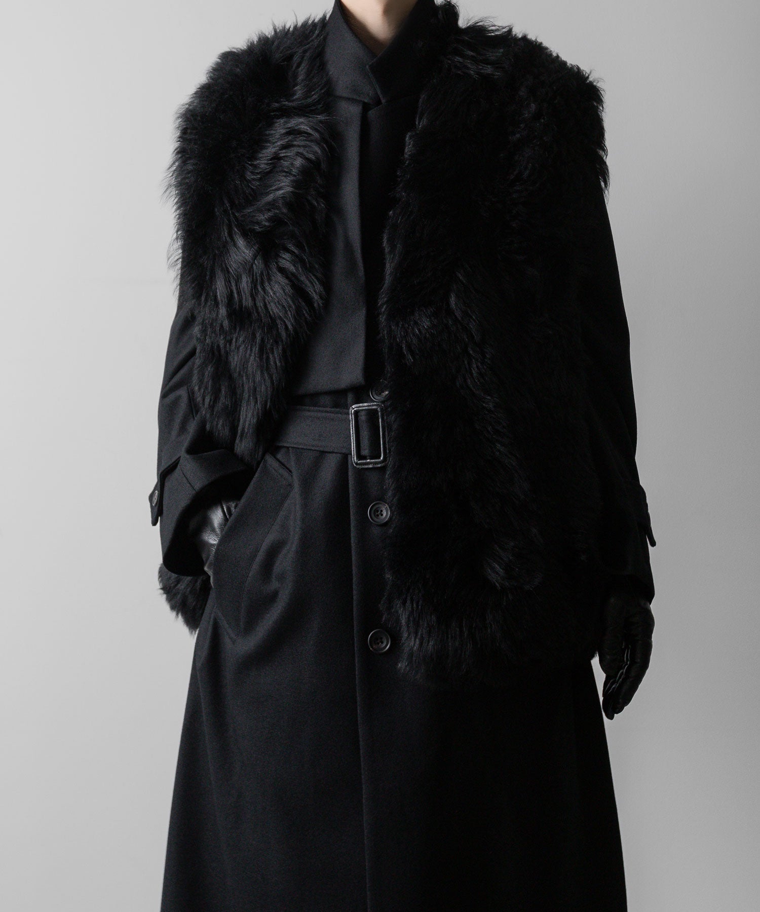 ssstein(シュタイン)の24AWコレクション LAY CHESTER COAT - BLACK 公式通販サイトsession福岡セレクトショップ