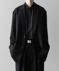 ssstein(シュタイン)の24AWコレクション OVERSIZED SINGLE BREASTED JACKET - BLACK 公式通販サイトsession福岡セレクトショップ