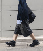 画像をギャラリービューアに読み込む, ssstein(シュタイン)のBAGGY DENIM SHORTS - BLACKの公式通販サイトsession福岡セレクトショップ
