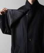 画像をギャラリービューアに読み込む, ssstein(シュタイン)の24AWコレクション LAY CHESTER COAT - BLACK 公式通販サイトsession福岡セレクトショップ
