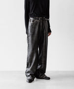 画像をギャラリービューアに読み込む, SUBLATIONS サブレーションズのCRACKING COATED WIDE PANTSのWHITE BASE 公式通販サイトsession福岡セレクトショップ
