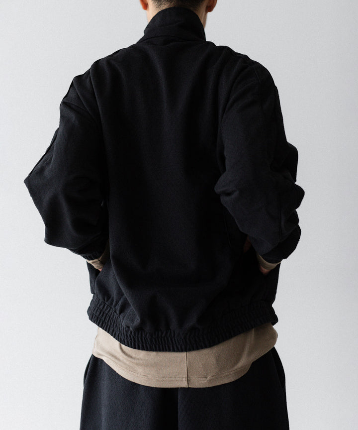 KANEMASA PHIL. カネマサフィル 36G NEEDLE PUNCH PIPING BLOUSONのBLACK 公式通販サイトsession福岡セレクトショップ 