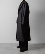 画像をギャラリービューアに読み込む, ssstein(シュタイン)の24AWコレクション LAY CHESTER COAT - DARK CHARCOAL 公式通販サイトsession福岡セレクトショップ
