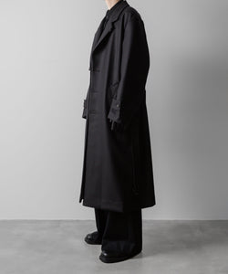 ssstein(シュタイン)の24AWコレクション LAY CHESTER COAT - DARK CHARCOAL 公式通販サイトsession福岡セレクトショップ