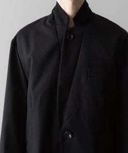 ssstein(シュタイン)の24AWコレクション OVERSIZED SINGLE BREASTED JACKET - BLACK 公式通販サイトsession福岡セレクトショップ