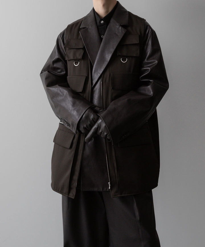 stein(シュタイン)の24SSコレクションOVERSIZED MULTI POCKET VESTのMILITARY KHAKI sessionセッション福岡セレクトショップ 公式通販サイト