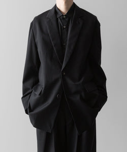 ssstein(シュタイン)の24AWコレクション OVERSIZED SINGLE BREASTED JACKET - BLACK 公式通販サイトsession福岡セレクトショップ