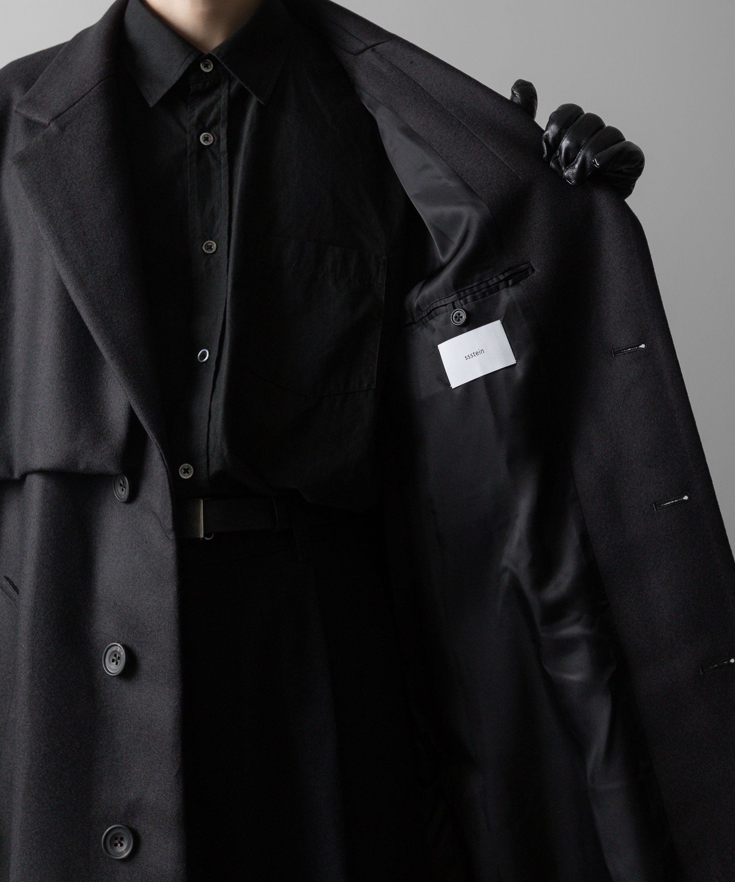 ssstein(シュタイン)の24AWコレクション LAY CHESTER COAT - DARK CHARCOAL 公式通販サイトsession福岡セレクトショップ