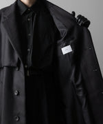 画像をギャラリービューアに読み込む, ssstein(シュタイン)の24AWコレクション LAY CHESTER COAT - DARK CHARCOAL 公式通販サイトsession福岡セレクトショップ
