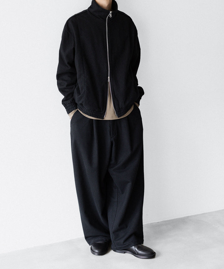 KANEMASA PHIL. カネマサフィル 36G NEEDLE PUNCH PIPING BLOUSONのBLACK 公式通販サイトsession福岡セレクトショップ 
