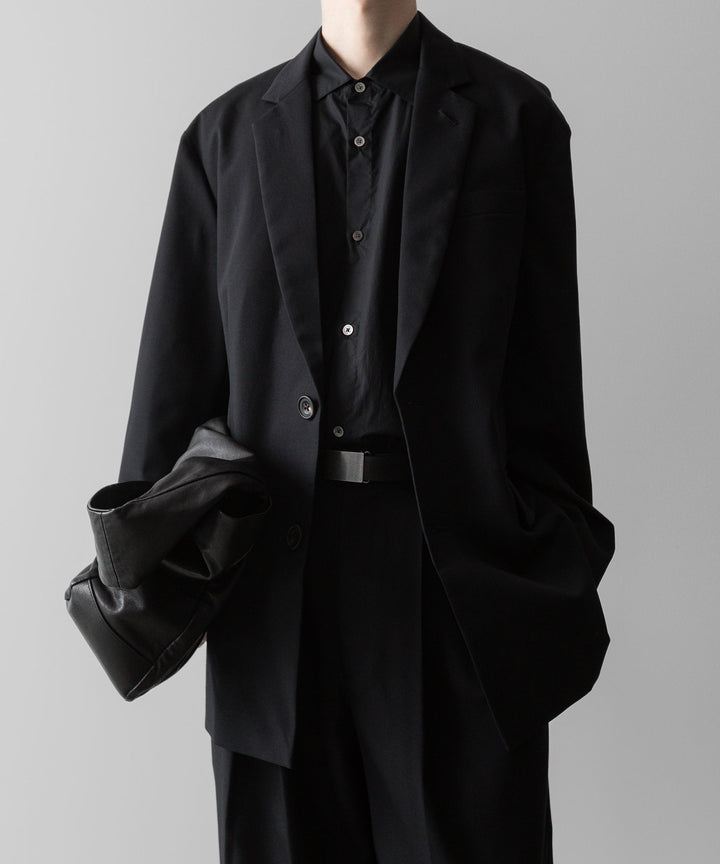 ssstein(シュタイン)の24AWコレクション LEATHER SHOULDER BAG - BLACK 公式通販サイトsession福岡セレクトショップ