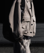 画像をギャラリービューアに読み込む, KANEMASA PHIL. カネマサフフィル36G FINE SWEAT WORK JACKETのBEIGE KHAKI PIGMENT公式通販サイトsession福岡セレクトショップ
