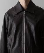 画像をギャラリービューアに読み込む, ssstein(シュタイン)の24AWコレクション LEATHER ZIP SHORT JACKET - DARK BROWN 公式通販サイトsession福岡セレクトショップ
