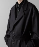 画像をギャラリービューアに読み込む, ssstein(シュタイン)の24AWコレクション LAY CHESTER COAT - DARK CHARCOAL 公式通販サイトsession福岡セレクトショップ
