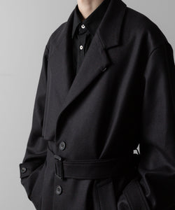 ssstein(シュタイン)の24AWコレクション LAY CHESTER COAT - DARK CHARCOAL 公式通販サイトsession福岡セレクトショップ