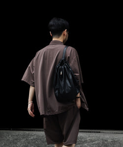 KANEMASA PHIL.】36G NYLON BALISE SS SHIRT - BROWN DYE | 公式通販