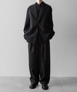 ssstein(シュタイン)の24AWコレクション OVERSIZED SINGLE BREASTED JACKET - BLACK 公式通販サイトsession福岡セレクトショップ