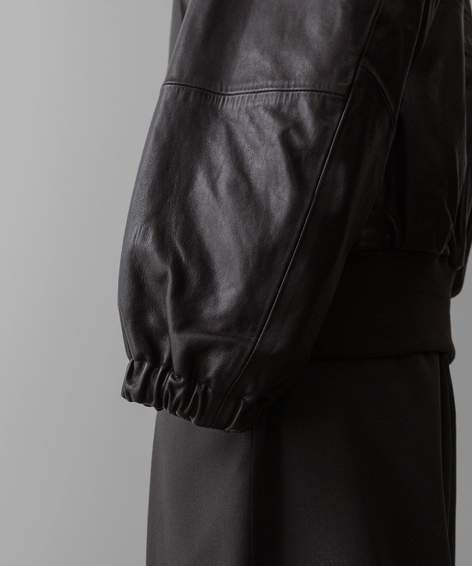 ssstein(シュタイン)の24AWコレクション LEATHER ZIP SHORT JACKET - DARK BROWN 公式通販サイトsession福岡セレクトショップ