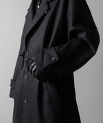 画像をギャラリービューアに読み込む, ssstein(シュタイン)の24AWコレクション LAY CHESTER COAT - DARK CHARCOAL 公式通販サイトsession福岡セレクトショップ
