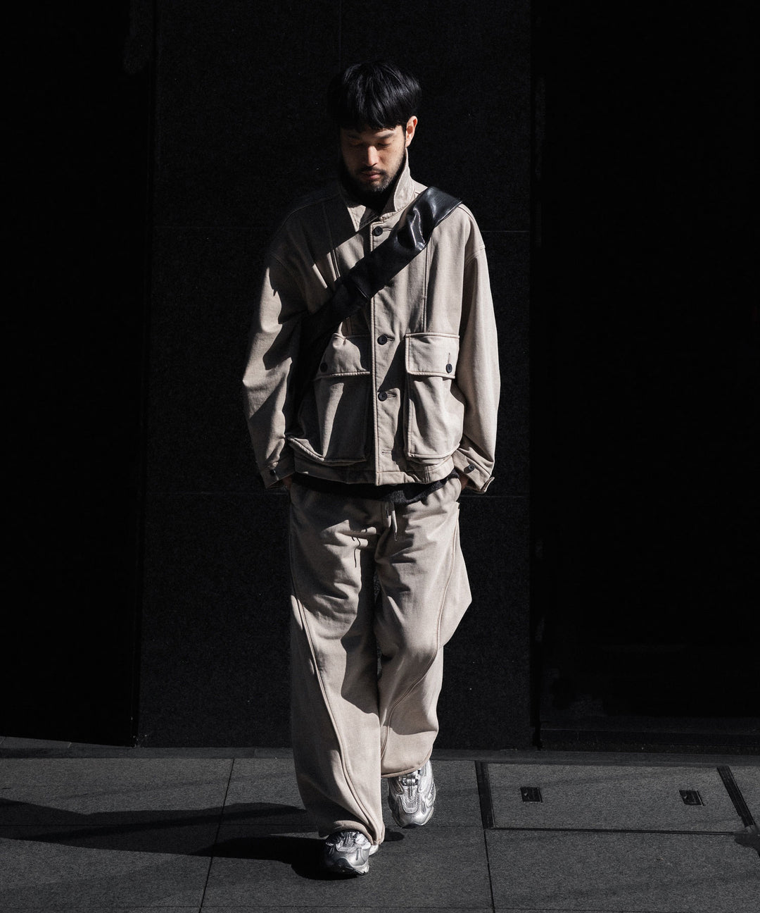 KANEMASA PHIL. カネマサフフィル36G FINE SWEAT WORK JACKETのBEIGE KHAKI PIGMENT公式通販サイトsession福岡セレクトショップ