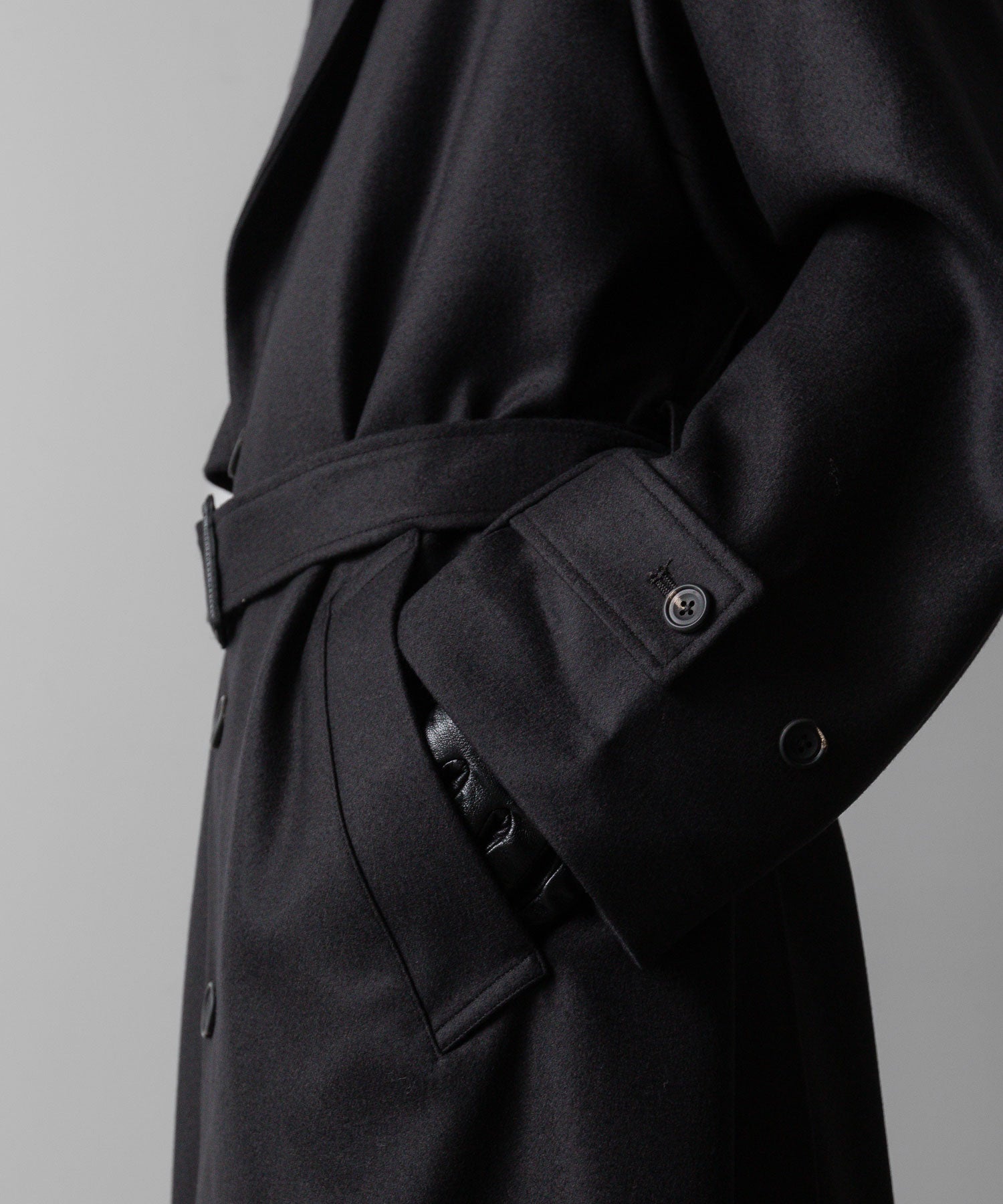 ssstein(シュタイン)の24AWコレクション LAY CHESTER COAT - DARK CHARCOAL 公式通販サイトsession福岡セレクトショップ