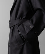 画像をギャラリービューアに読み込む, ssstein(シュタイン)の24AWコレクション LAY CHESTER COAT - DARK CHARCOAL 公式通販サイトsession福岡セレクトショップ
