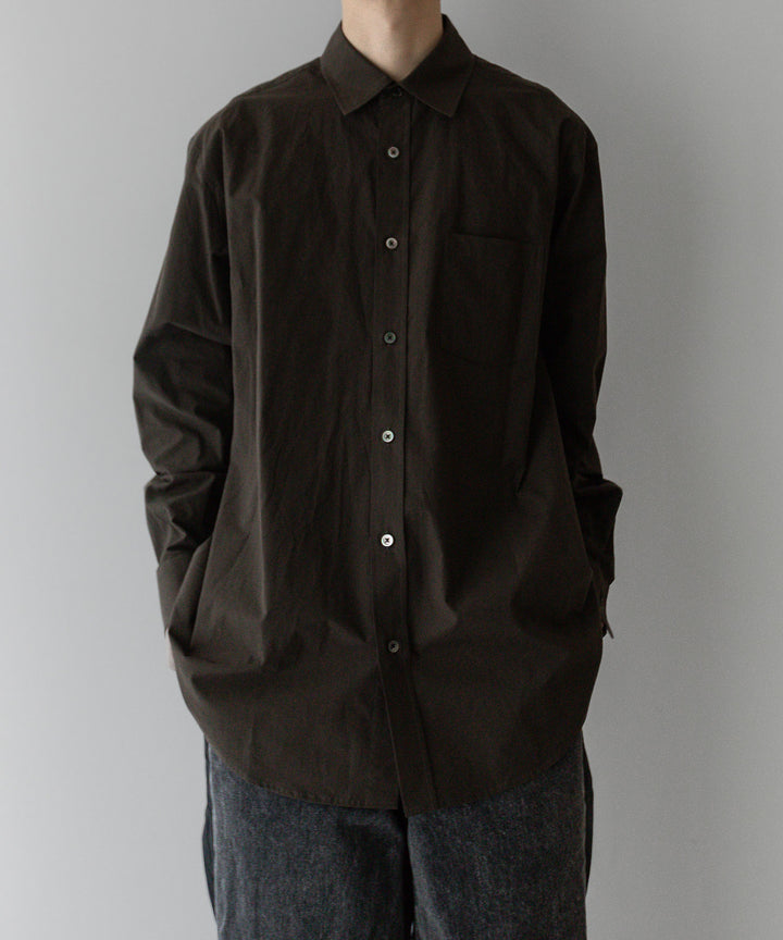 stein(シュタイン)の24SSコレクションOVERSIZED STANDARD SHIRTのMILITARY KHAKI