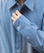 画像をギャラリービューアに読み込む, KANEMASA PHIL. カネマサフィルの46G STRIPE MODEST SHIRTのNAVY WHITE 公式通販サイトsession福岡セレクトショップ
