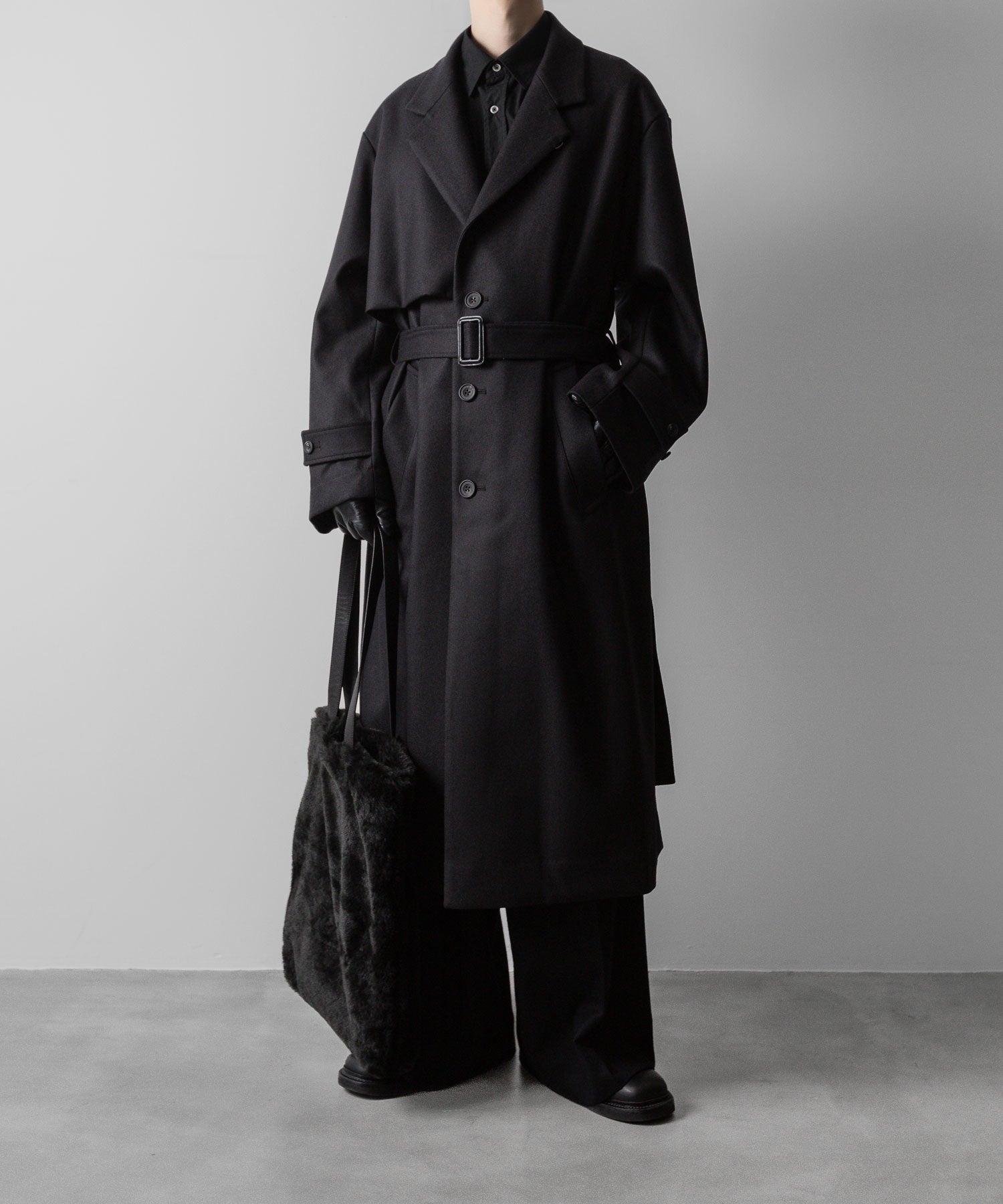 ssstein(シュタイン)の24AWコレクション LAY CHESTER COAT - DARK CHARCOAL 公式通販サイトsession福岡セレクトショップ