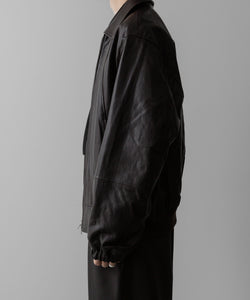 ssstein(シュタイン)の24AWコレクション LEATHER ZIP SHORT JACKET - DARK BROWN 公式通販サイトsession福岡セレクトショップ