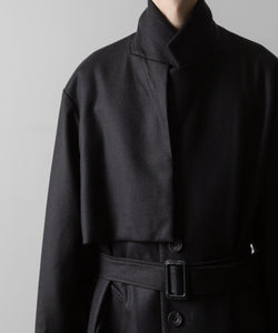 ssstein(シュタイン)の24AWコレクション LAY CHESTER COAT - DARK CHARCOAL 公式通販サイトsession福岡セレクトショップ