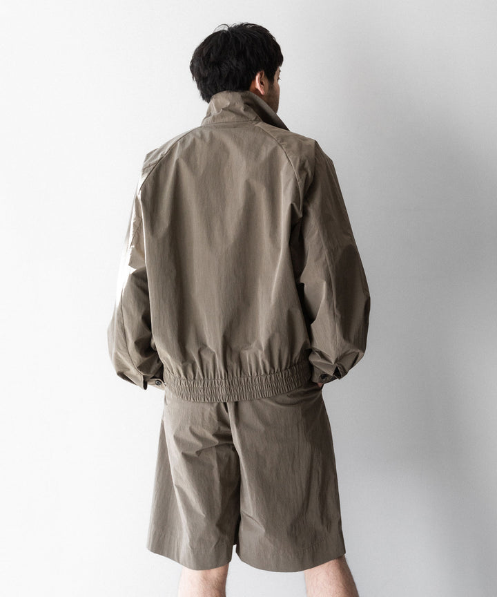 ssstein(シュタイン)のWINDPROOF NYLON ZIP JACKET - TAUPEの公式通販サイトsession福岡セレクトショップ