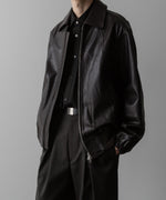 画像をギャラリービューアに読み込む, ssstein(シュタイン)の24AWコレクション LEATHER ZIP SHORT JACKET - DARK BROWN 公式通販サイトsession福岡セレクトショップ
