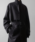 画像をギャラリービューアに読み込む, ssstein(シュタイン)の24AWコレクション LAY CHESTER COAT - DARK CHARCOAL 公式通販サイトsession福岡セレクトショップ
