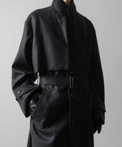 ssstein(シュタイン)の24AWコレクション LAY CHESTER COAT - DARK CHARCOAL 公式通販サイトsession福岡セレクトショップ