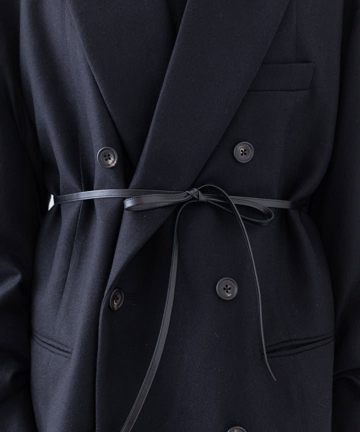 stein(シュタイン)の23AWコレクションEXTRA OVERSIZED DOUBLE BREASTED JACKETのDARK NAVY