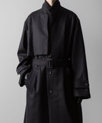 画像をギャラリービューアに読み込む, ssstein(シュタイン)の24AWコレクション LAY CHESTER COAT - DARK CHARCOAL 公式通販サイトsession福岡セレクトショップ
