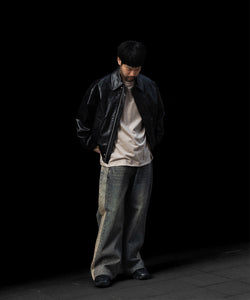 CODA / コーダ】BLACK SYNTHETIC LEATHER CLUB JACKET - BLACK | 公式