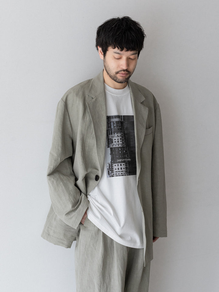 ssstein(シュタイン)のOVERSIZED PRINT TEE [SUBTLETY] - WHITEの公式通販サイトsession福岡セレクトショップ